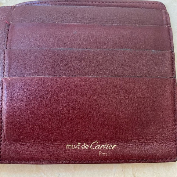 Vintage Cartier Bifold Wallet - Picture 4 of 7
